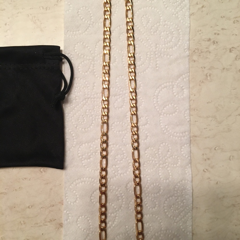 Gold Necklace w/bag